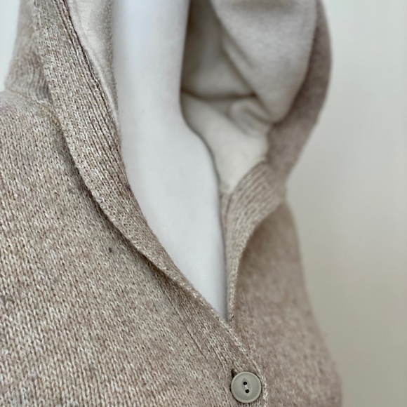 Woolrich cozy oatmeal sherpa cardigan hoodie - Picture 2 of 6